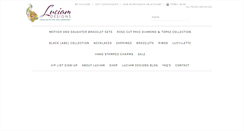 Desktop Screenshot of luciamdesigns.com